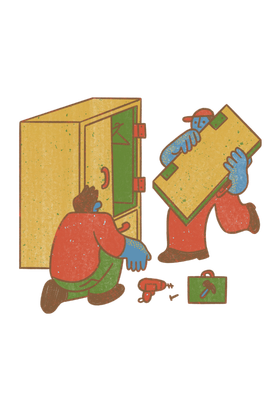 Decorative illustration left 1