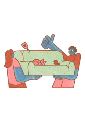Decorative illustration left 2